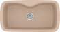 Sanitec Νεροχύτης 321 Classic 83×51 321-21-Granite-Sand