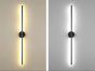 SE LED 80 VIOLA BLACK WALL LAMP 12W 3CCT WITH MEMORY 2 YEARS WARRANTY Δ1 HOMELIGHTING 77-50482