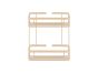 Sanco Shower Baskets Διπλή παραλ/μη Θήκη Μόκα ματ 00004-M103