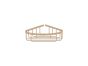 Sanco Shower Baskets Γωνιακή Θήκη Μόκα ματ 00008-M103