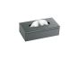 Sanco Tissue Dispensers Tissue Box Free standing | Wall mounted (AISI 304) Ανθρακί ανάγλυφο 00102-Μ118