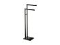 Sanco Towel Stands Καλόγερος PVD gun metal γυαλιστερό 00507-PVD-05PL