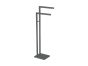 Sanco Towel Stands Καλόγερος Ανθρακί ανάγλυφο 00507-Μ118