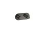 Sanco Ergon Διπλό Άγκιστρο PVD gun metal γυαλιστερό 00646-PVD-05PL
