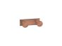 Sanco Bath Robe Hook & Door Stop Διπλό Άγκιστρο Χάλκινο ματ 00682-Μ26