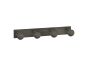 Sanco Bath Robe Hook & Door Stop Τετραπλό άγκιστρο Σκούρο μπρονζέ ματ 00684-DM25