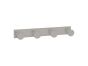 Sanco Bath Robe Hook & Door Stop Τετραπλό άγκιστρο Γκρι τσιμέντου ματ 00684-M104
