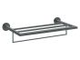 Sanco Towel racks Ραφιέρα Πετσετών Ανθρακί ανάγλυφο 00911-Μ118