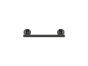 Sanco Gaea Πετσετοθήκη (30cm) PVD gun metal γυαλιστερό 121204-30-PVD-05PL