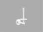 Sanco Twist Χαρτοθήκη εφεδρική Λευκό ματ 14316-Μ101