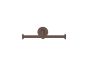 Sanco Ergon Χαρτοθήκη διπλή Wenge ανάγλυφο 25926-Α75