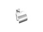 Sanco Iconic Toilet Roll Holder with cover Χρώμιο 26717-Α03