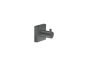 Sanco Iconic Single Bath Robe Hook Ανθρακί ανάγλυφο 26728-Μ118