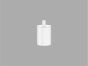 Sanco Bathroom Set Cosmetic Box Λευκό ματ 80101-Μ101