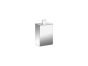 Sanco Bathroom Set Cosmetic Box Χρώμιο 80102-Α03