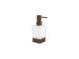 Sanco Bathroom Set Επικαθήμενο Ντισπένσερ Wenge ανάγλυφο 90355-Α75