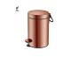 Sanco Waste Bins Χαρτοδοχείο 3 lt Soft Close (AISI 304) PVD κόκκινος χαλκός βουρτσιστός 90603-PVD-10BR