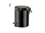 Sanco Waste Bins Χαρτοδοχείο 5 lt Soft Close (AISI 304) PVD gun metal γυαλιστερό 90605-PVD-05PL