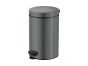 Sanco Waste Bins Χαρτοδοχείο 12lt Ανθρακί ανάγλυφο 90611-Μ118
