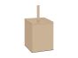 Sanco Waste Bins Χαρτοδοχείο Μόκα ματ 90653-M103