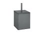 Sanco Waste Bins Χαρτοδοχείο Ανθρακί ανάγλυφο 90653-Μ118