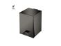 Sanco Waste Bins Χαρτοδοχείο 5lt PVD gun metal γυαλιστερό 90677-PVD-05PL