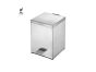 Sanco Waste Bins Χαρτοδοχείο 5lt PVD νίκελ ατσάλι 90677-PVD-11BR