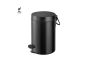 Sanco Waste Bins Χαρτοδοχείο 3lt Soft Closing System Μαύρο ματ 90689-Μ116