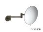 Sanco Cosmetic mirrors Μεγεθυντικός καθρέπτης x3 (Διπλό βραχίονα) Σκούρο μπρονζέ ματ MR-701-DM25
