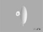 Sanco Cosmetic mirrors Μεγεθυντικός καθρέπτης x3 Λευκό ματ MR-702-Μ101