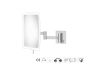Sanco LED Cosmetic mirrors Μεγεθυντικός καθρέπτης x3 με LED PVD νίκελ ατσάλι MRLED-301-PVD-11BR