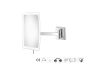 Sanco LED Cosmetic mirrors Μεγεθυντικός καθρέπτης x3 με LED Χρώμιο MRLED-305-Α03