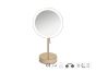 Sanco LED Cosmetic mirrors LED Επικαθήμενος Καθρέπτης μεγεθυντικός x3 Μόκα ματ MRLED-903-M103