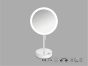 Sanco LED Cosmetic mirrors LED Επικαθήμενος Καθρέπτης μεγεθυντικός x3 Λευκό ματ MRLED-903-Μ101