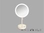 Sanco LED Cosmetic mirrors LED Επικαθήμενος Καθρέπτης μεγεθυντικός x3 Μπεζ ματ MRLED-903-Μ102