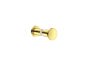 Sanco Glass Door Accessories Διπλό Πόμολο / Άγκιστρο PVD χρυσό ορείχαλκο γυαλιστερό SET-GL0670-PVD-02PL