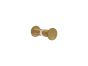 Sanco Glass Door Accessories Διπλό Πόμολο / Άγκιστρο Μπρονζέ ματ SET-GL0670-Μ25