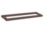 Sanco Glass Door Accessories Διπλή Λαβή / Πετσετοθήκη Wenge ανάγλυφο SET-GL0723-Α75