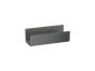 Sanco Shelves Ράφι 30cm Ανθρακί ανάγλυφο SH-0502-W30-Μ118