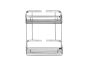 Sanco Shower Baskets Διπλή παραλ/μη Θήκη Λευκό ματ 00004-Μ101