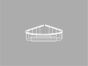 Sanco Shower Baskets Γωνιακή Θήκη Μπεζ ματ 00008-Μ102