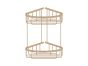 Sanco Shower Baskets Διπλή γωνιακή Θήκη Λευκό ματ 00009-Μ101