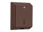 Sanco Tissue Dispensers Θήκη για χειροπετσέτες (AISI 304) Ανθρακί ανάγλυφο 00099-Μ118