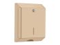 Sanco Tissue Dispensers Θήκη για χειροπετσέτες (AISI 304) Wenge ανάγλυφο 00099-Α75