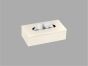 Sanco Tissue Dispensers Tissue Box Free standing | Wall mounted (AISI 304) PVD χρυσό ορείχαλκο βουρτσιστό 00102-PVD-02BR