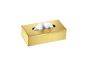 Sanco Tissue Dispensers Tissue Box Free standing | Wall mounted (AISI 304) PVD χρυσό ορείχαλκο βουρτσιστό 00102-PVD-02BR