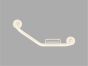 Sanco Grab-bars Λαβή Τύπου V Με Σαπ/κη Μόκα ματ 00401-M103