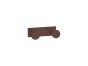 Sanco Bath Robe Hook & Door Stop Διπλό Άγκιστρο Μπρονζέ ματ 00682-Μ25