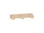 Sanco Bath Robe Hook & Door Stop Τριπλό Άγκιστρο Wenge ανάγλυφο 00683-Α75