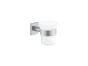 Sanco Iconic Glass Holder Χρώμιο 26701-Α03
